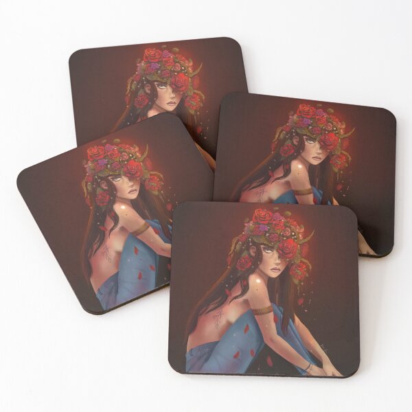 Item preview, Shedding Roses Illustration designed and sold by yazsalem.