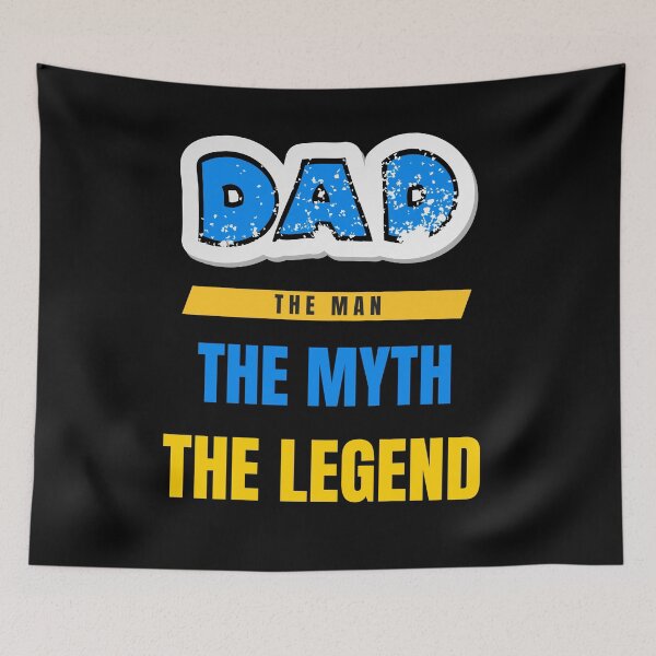 Item preview, Dad The Man The Myth The Legend Gift for Daddy designed and sold by Alieso.