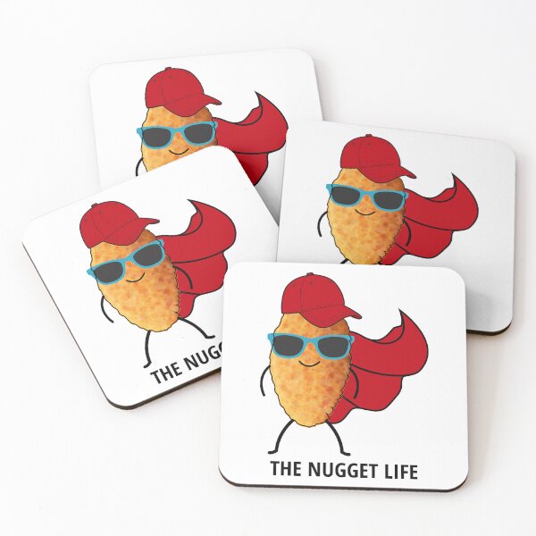 Item preview, Superhéroe Chicken Nugget Fast Food Refrán divertido designed and sold by TastefulTees.