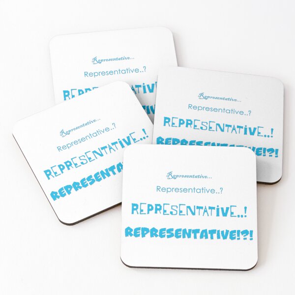 Item preview, Representative!!! in blue designed and sold by DannysReRemodel.