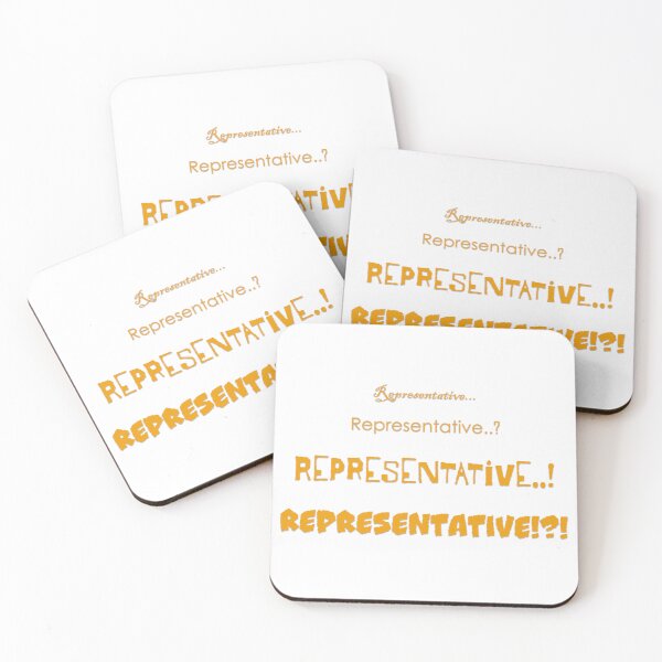 Item preview, Representative!!! in gold designed and sold by DannysReRemodel.