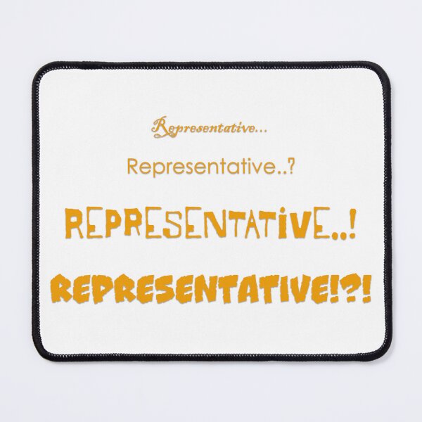 Item preview, Representative!!! in gold designed and sold by DannysReRemodel.