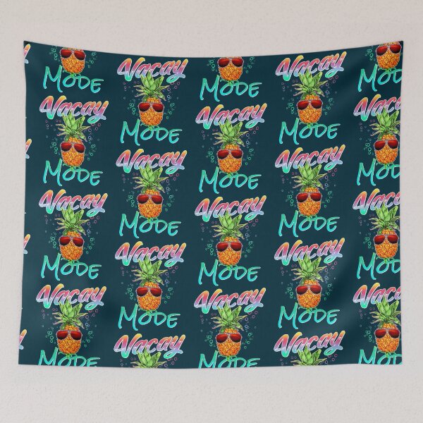 Item preview, Funny Pineapple with Sunglasses Vacay Mode Summer Vacation designed and sold by GreenSplash.
