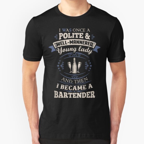 funny bartender t shirts