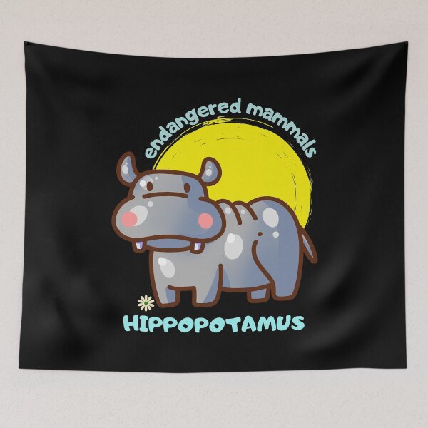 Item preview,  Hippopotamus designed and sold by yassooarts.