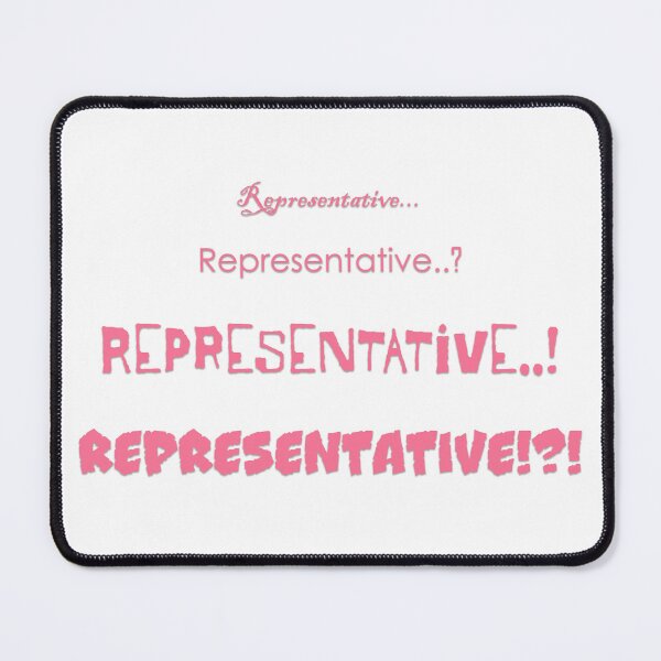 Item preview, Representative!!! in pink designed and sold by DannysReRemodel.