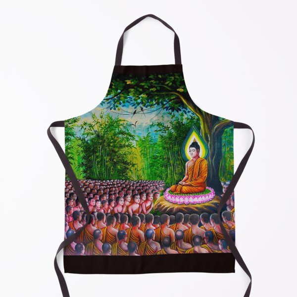 Item preview, Sitting Buddha among Psychedelic Mushrooms Tapestry designed and sold by Grim reaper.