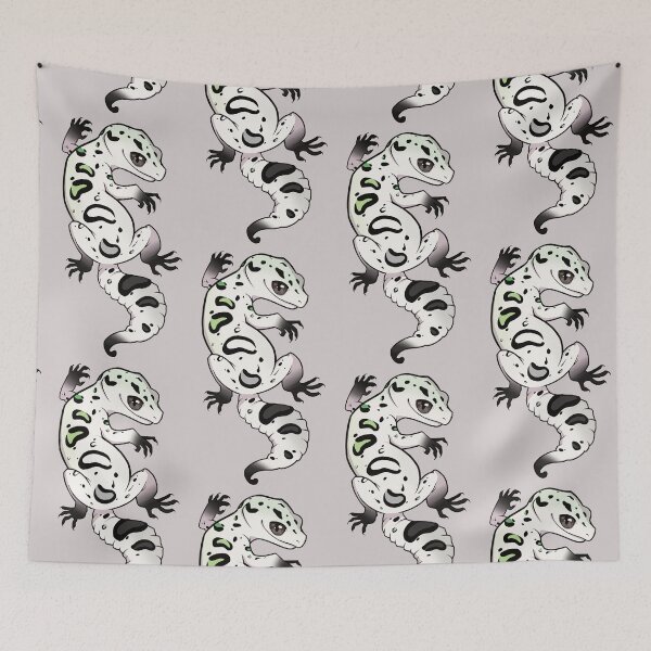 Item preview, Aromantic Pride Leopard Gecko designed and sold by saltuurn.