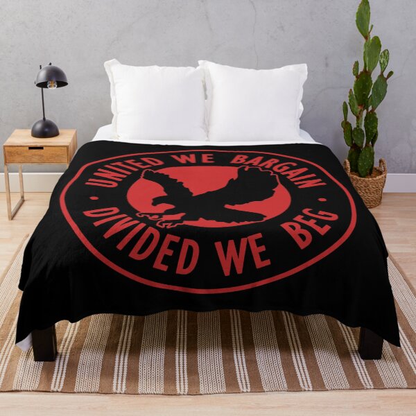 Item preview, United We Bargain, Divided We Beg - Pro Labor Union designed and sold by voltzandvoices.