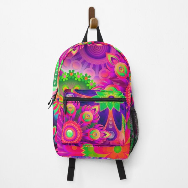 Item preview, Retro Inspired Pink Floral Mandala designed and sold by TotallyRetroArt.
