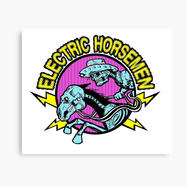 Electric Horsemen Logo Canvas Print