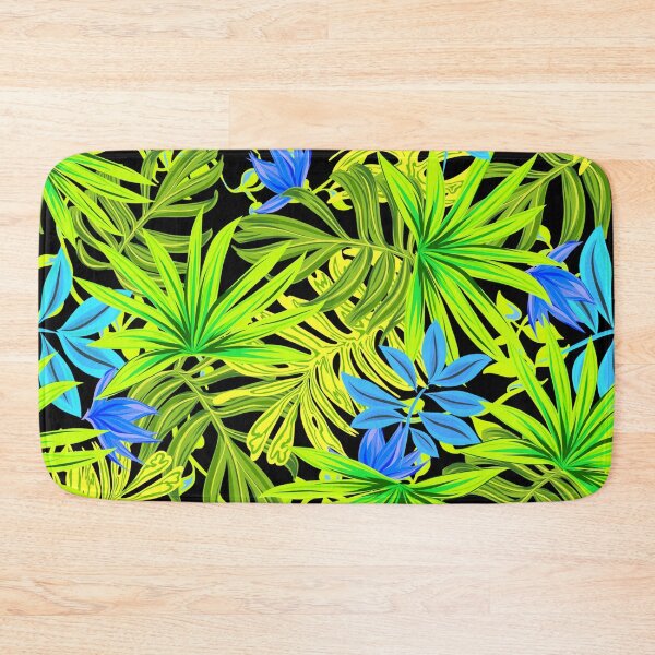 Item preview, Retro Inspired Chartreuse Yellow Palm Fronds designed and sold by TotallyRetroArt.