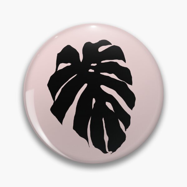 Item preview, Black Pink Monstera Leaf Tropical designed and sold by Tropical Arts.