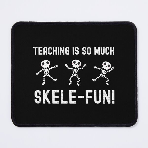Item preview, Halloween Teacher - Teaching Is So Much Skele-fun! - School Halloween Party, Autumn Teacher, Fall Teacher designed and sold by jadedscientist.