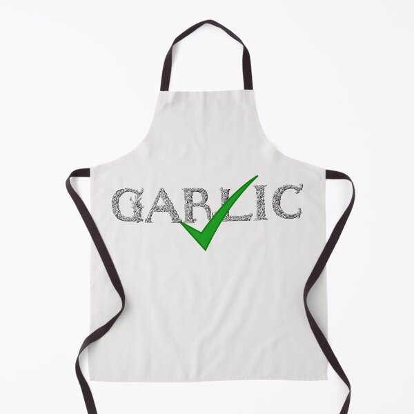 Item preview, Garlic Checked - Typography designed and sold by SBWorld.