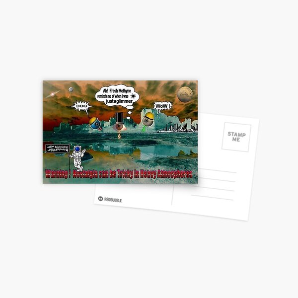 Alien Greeting Cards Postcard