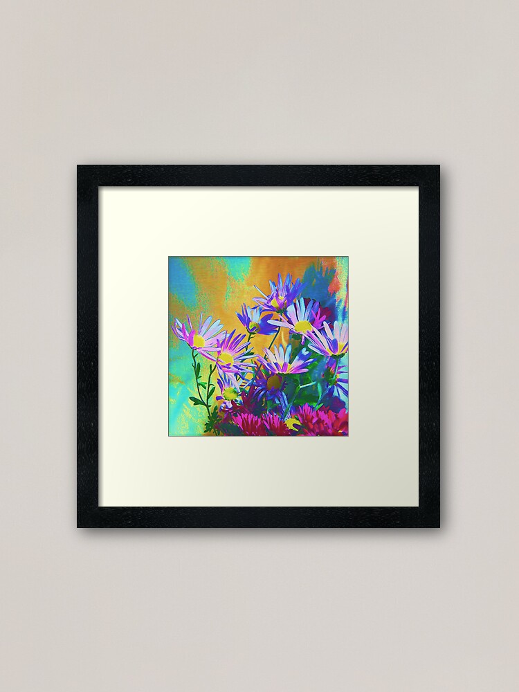 Alternate view of Flowers bloom Framed Art Print