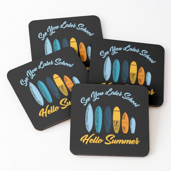 Item preview, See You Later School Hello Summer Surfing Lovers designed and sold by medbdj.