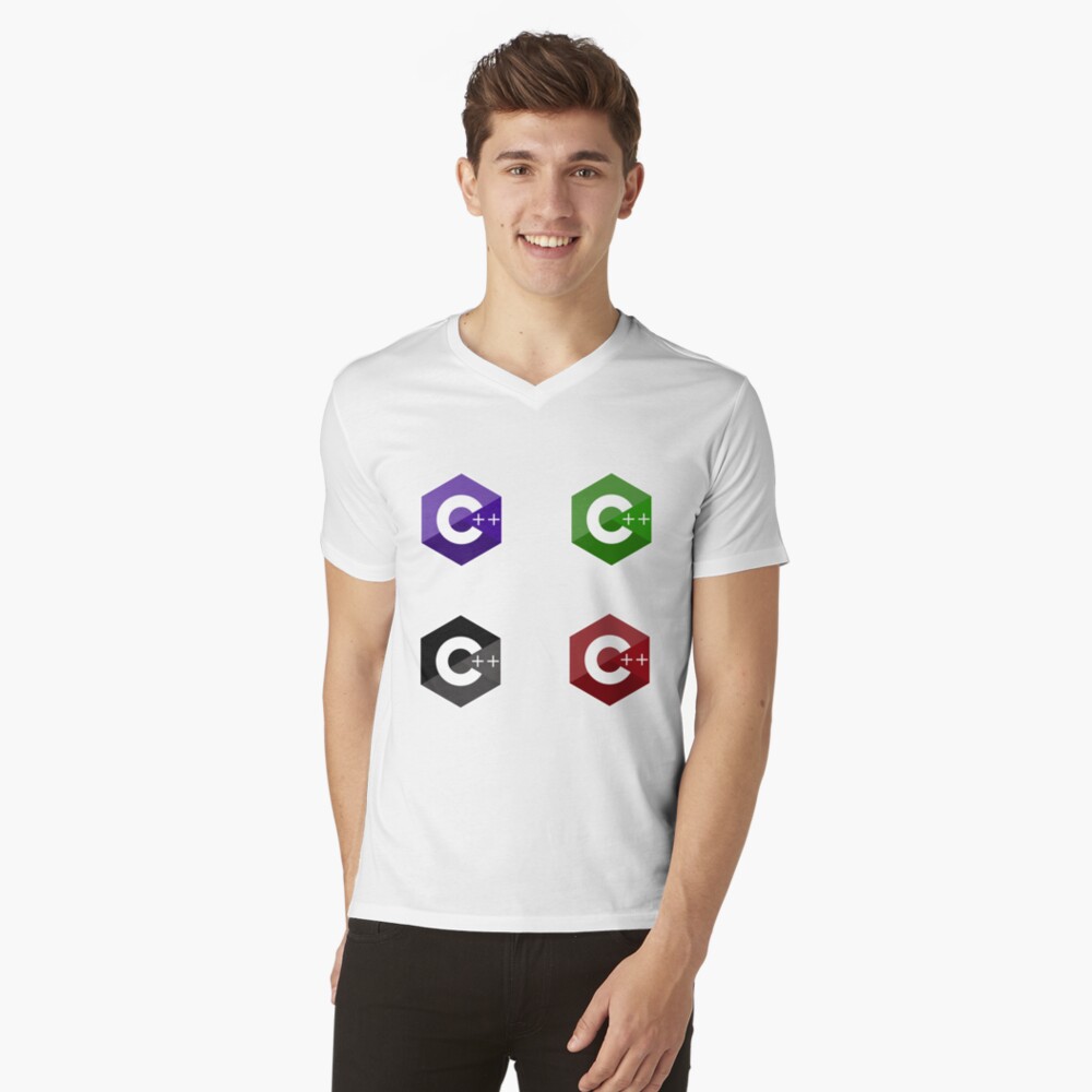 Item preview, V-Neck T-Shirt designed and sold by yourgeekside.