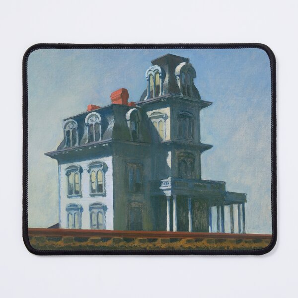 Item preview, The House by the Railroad by Edward Hopper - Vintage Art designed and sold by RickE.