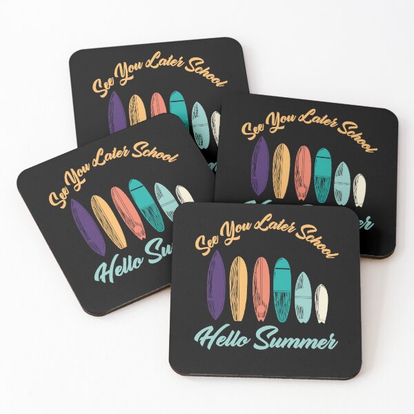 Item preview, See You Later School Hello Summer Surfing Lovers designed and sold by medbdj.