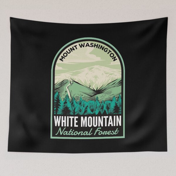 Item preview, White Mountain National Forest Mount Washington Vintage designed and sold by halpindesignco.