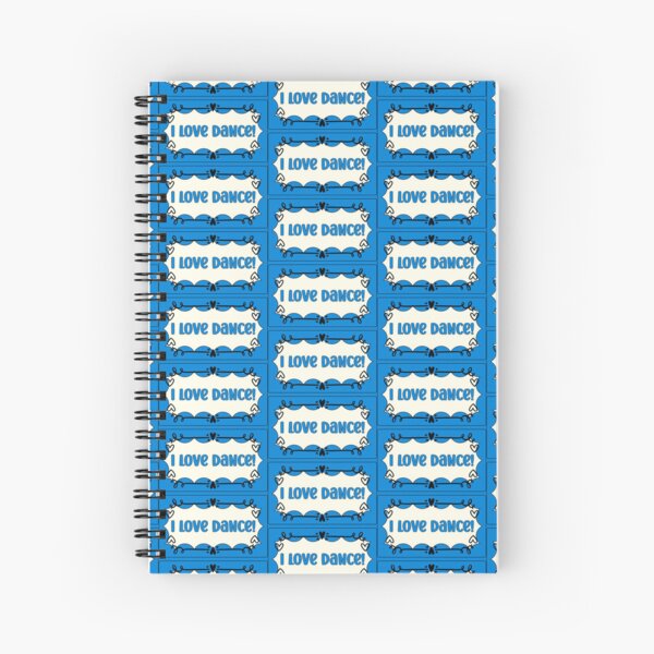 Item preview, Blue "I Love Dance!" Label designed and sold by Dream Big! by E. H..