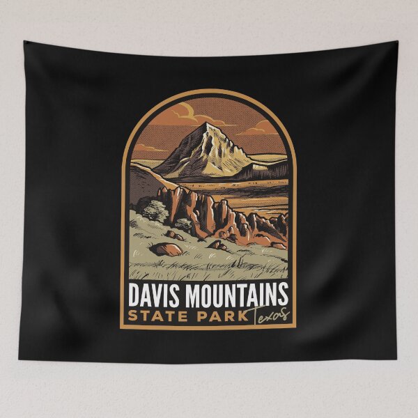 Item preview, Davis Mountains State Park Texas Vintage designed and sold by halpindesignco.