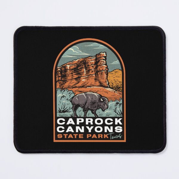 Item preview, Caprock Canyons State Park Texas Vintage designed and sold by halpindesignco.