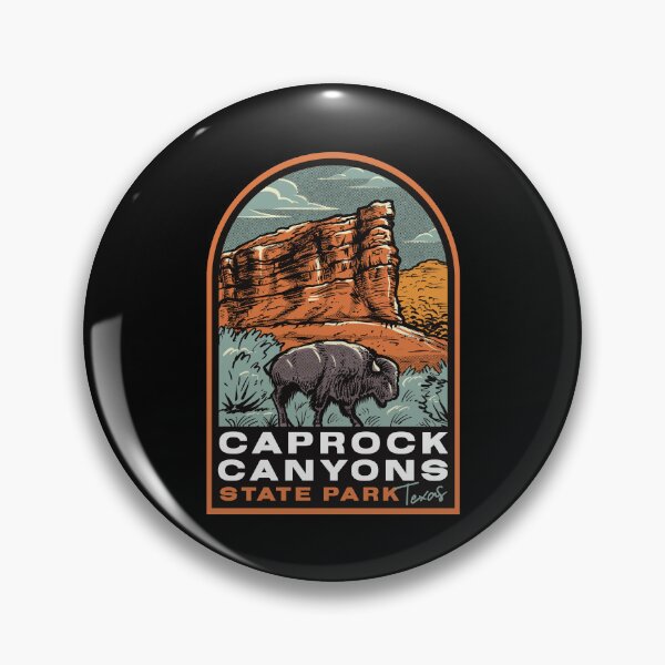 Item preview, Caprock Canyons State Park Texas Vintage designed and sold by halpindesignco.