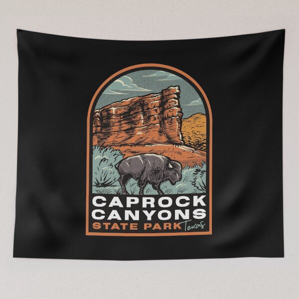 Item preview, Caprock Canyons State Park Texas Vintage designed and sold by halpindesignco.
