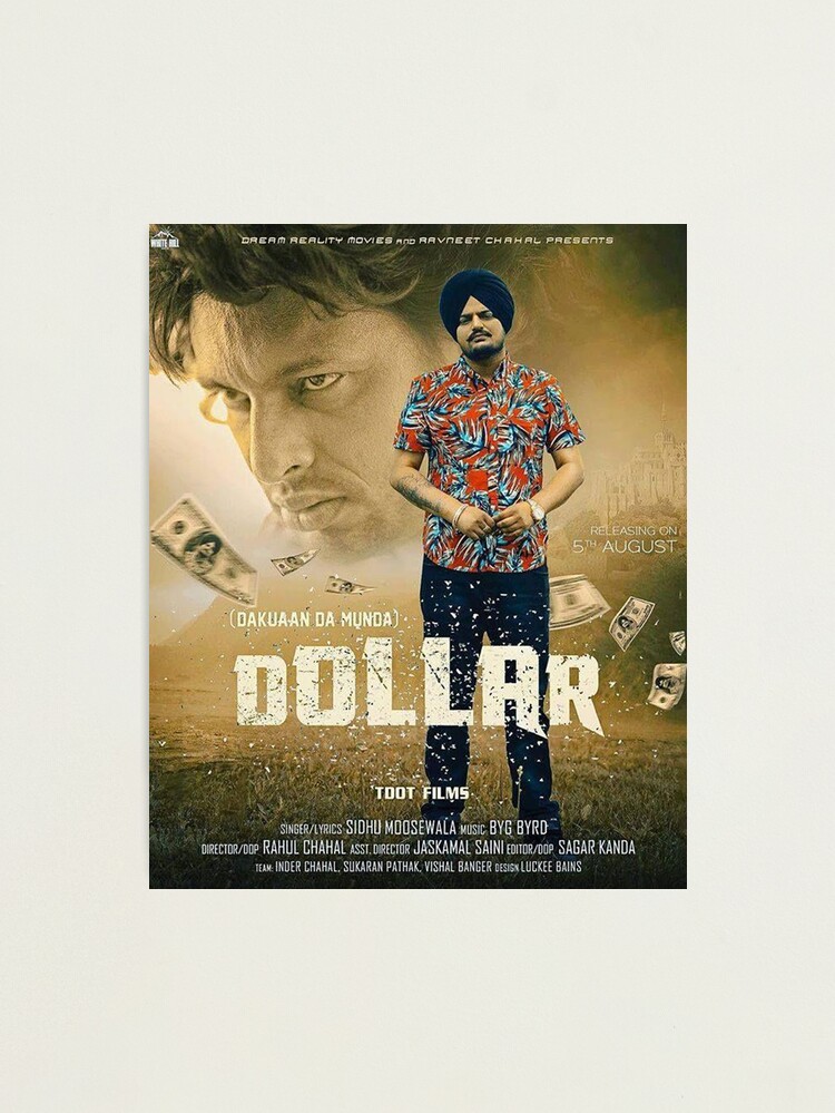 Sidhu moose wala poster