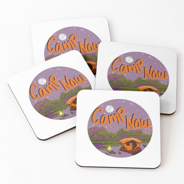 Item preview, Camping: Camp Now Orange Tent designed and sold by CampK80.