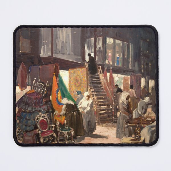 Item preview, Allen Street by George Luks - Vintage Art designed and sold by RickE.