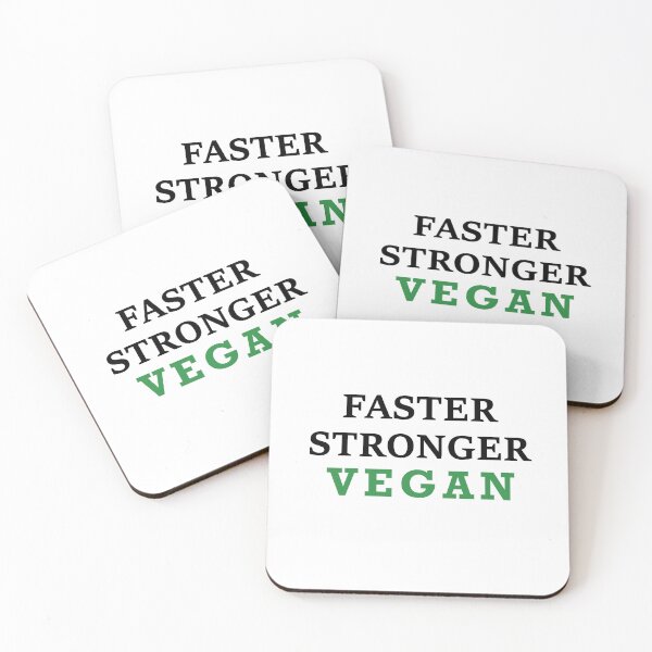 Item preview, Faster Stronger Vegan designed and sold by muchhappier.