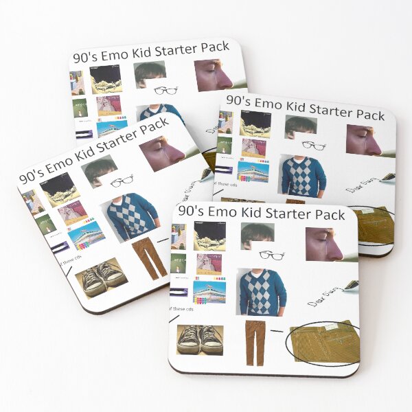 Item preview, 90's Emo Kid Starter Pack designed and sold by Greg Heffley.