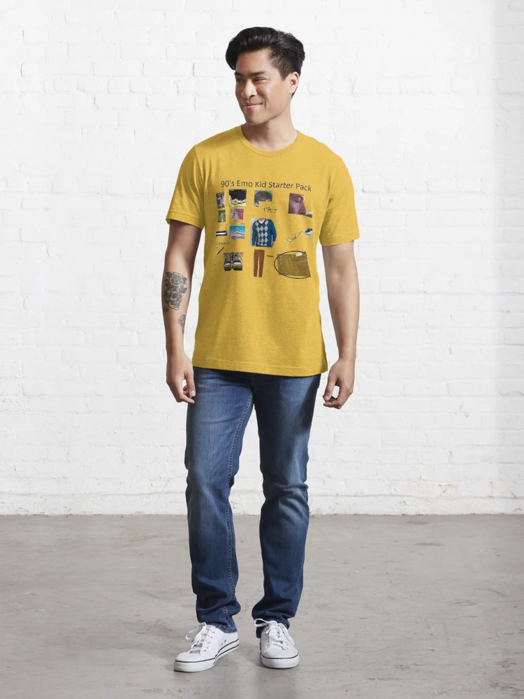 Starter Men's T-Shirt - Yellow - XL