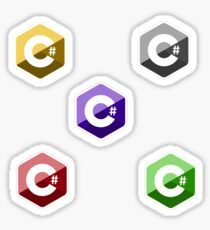 c # color set Sticker