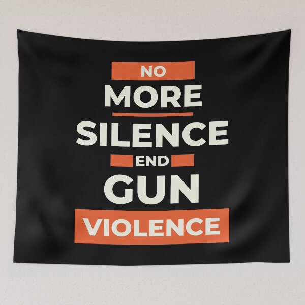 Item preview, No More Silence End Gun Violence  designed and sold by Alieso.