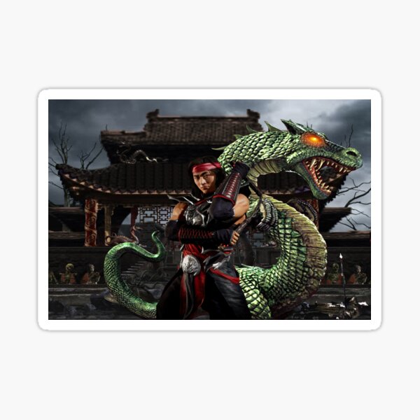 Artikel-Vorschau von Liu Kang und sein Drache, designt und verkauft von TheStrangeWorld.