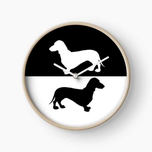 Dachshund Clock
