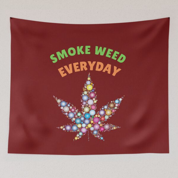 Item preview, Copy of Smoke Weed Everyday, Cannabis, Marijuana, Leaf designed and sold by BestDesignbySof.
