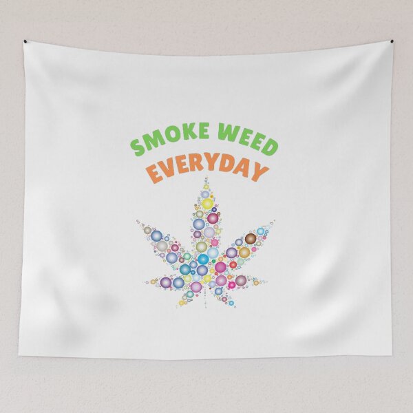 Item preview, Smoke Weed Everyday, Cannabis, Marijuana, Leaf designed and sold by BestDesignbySof.
