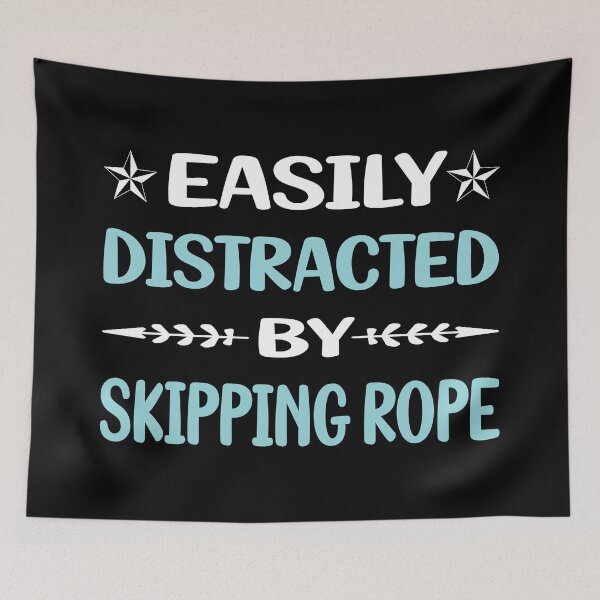 Item preview, Funny Easily Distracted Skipping rope designed and sold by robinnacallanyi.