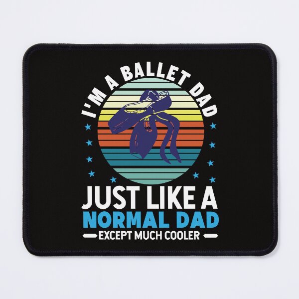 Item preview, I'm a Ballet Dad Just Like a Normal Dad but Cooler Vintage Tee Design Gift Idea for Ballet Dads - Cute Ballerina Shoes designed and sold by Prince - Bestseller ★★★★★.