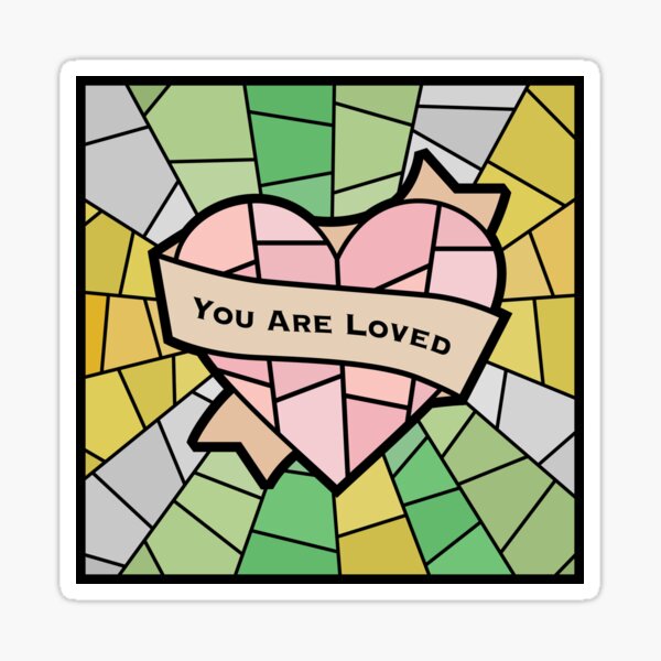 Item preview, You Are Loved Pride (AlloAro) designed and sold by OctopodArts.