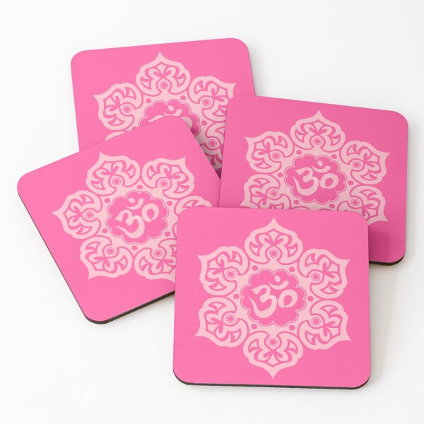 Item preview, Pink Lotus Flower Yoga Om designed and sold by JeffBartels.
