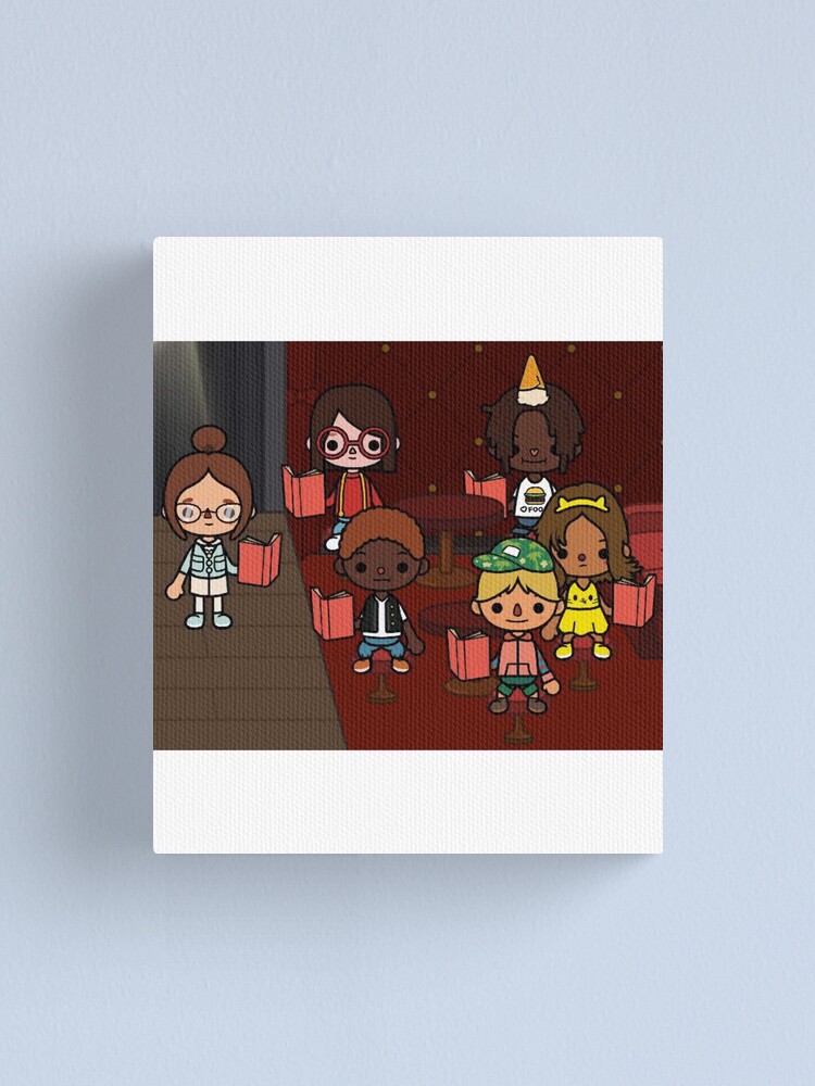 Toca Boca Toca Boca 2022 Toca Sticker Canvas Print for Sale by Lawiribe