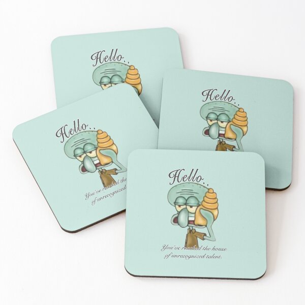 Item preview, Squidward / Unrecognized Talent  designed and sold by catelinsart.