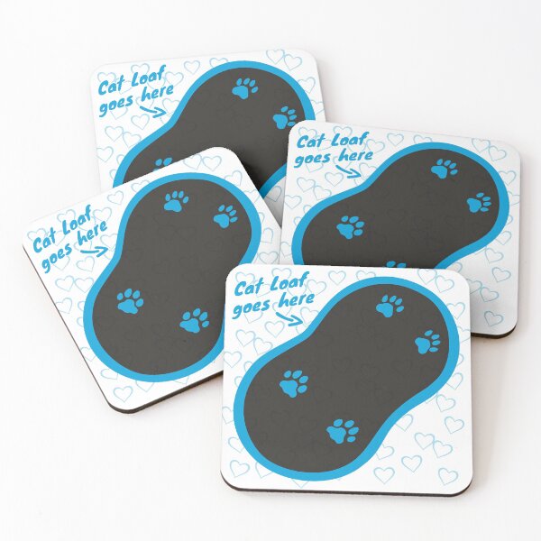 Item preview, Cat Loaf Goes Here (Blue) designed and sold by CreatureCorp.